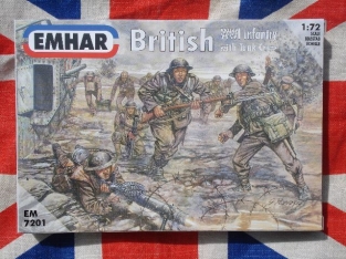 EMHAR 7201   British WWI Infantry with Tank Crew